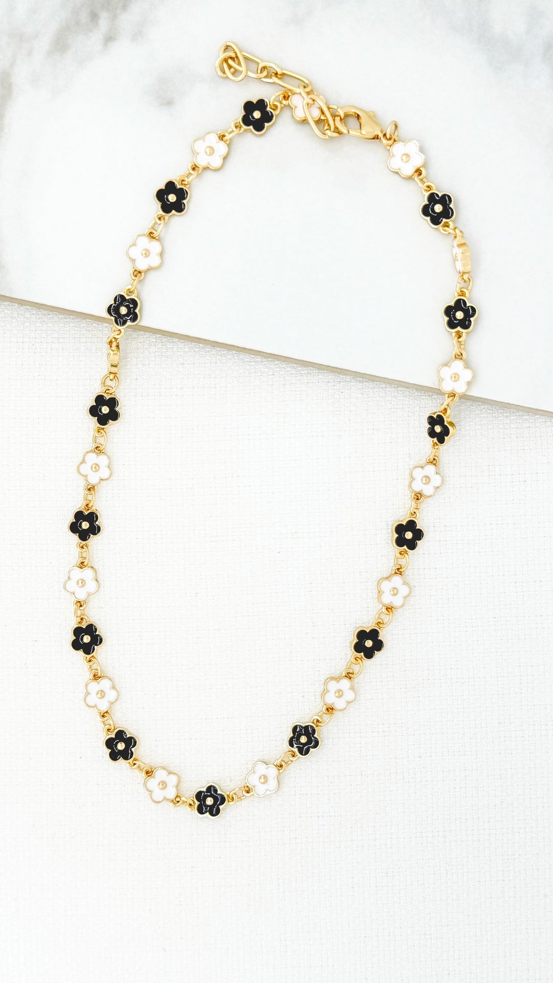 Flower Gold Necklace