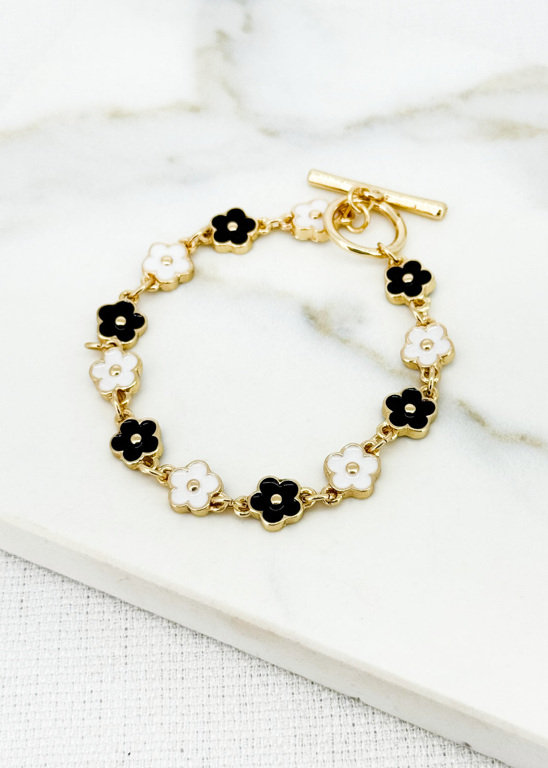 Flower Gold Bracelet