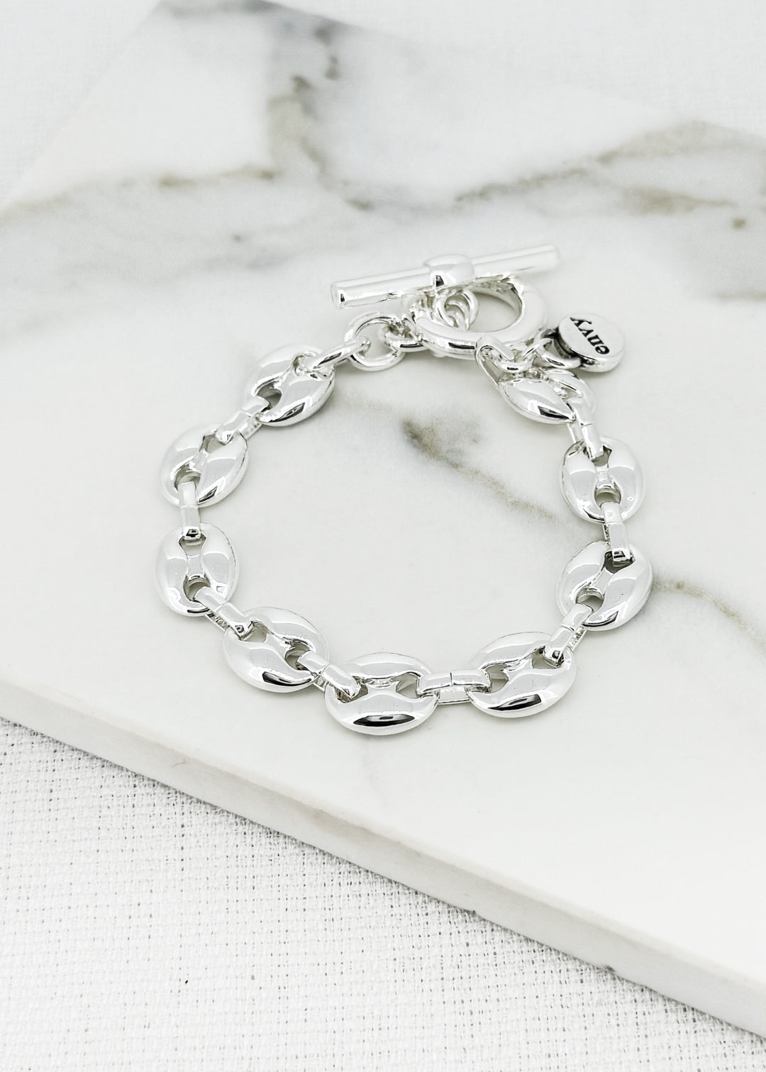 Silver Duo Link Bracelet