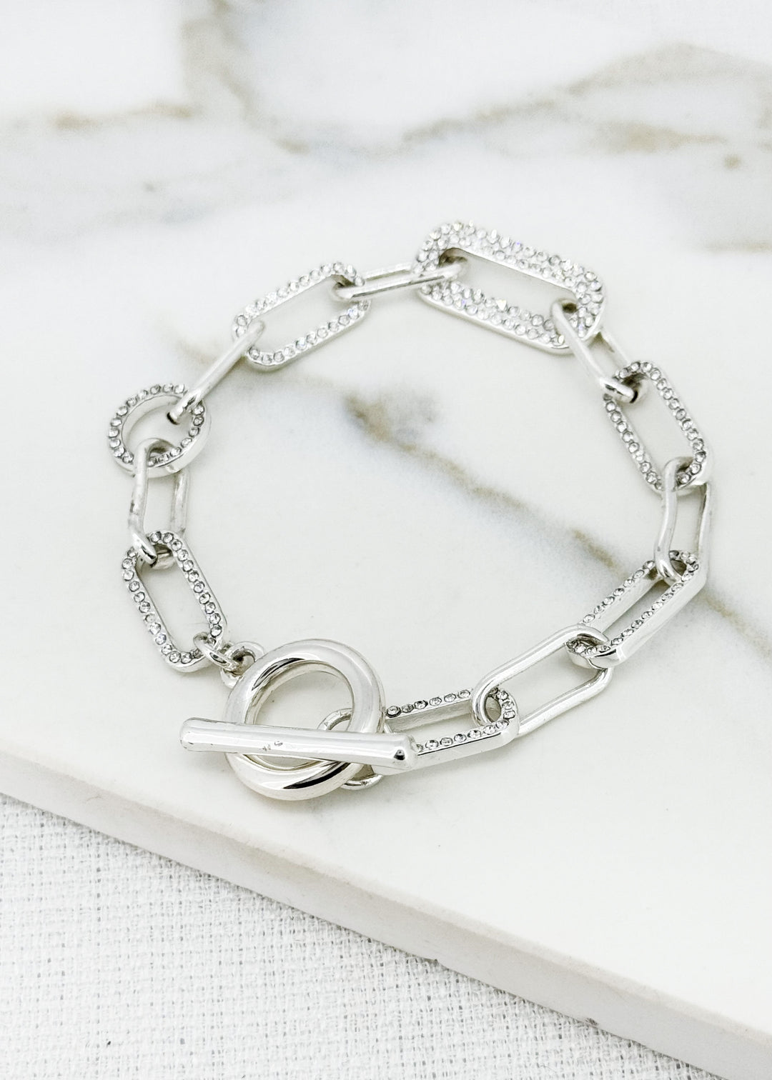 Silver Chain Link Bracelet