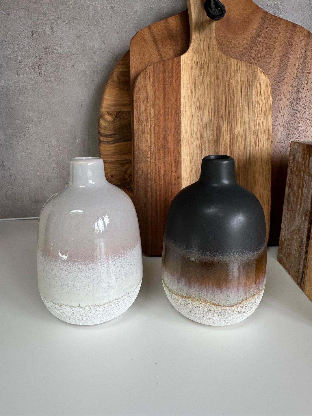 Black Ombre Vase