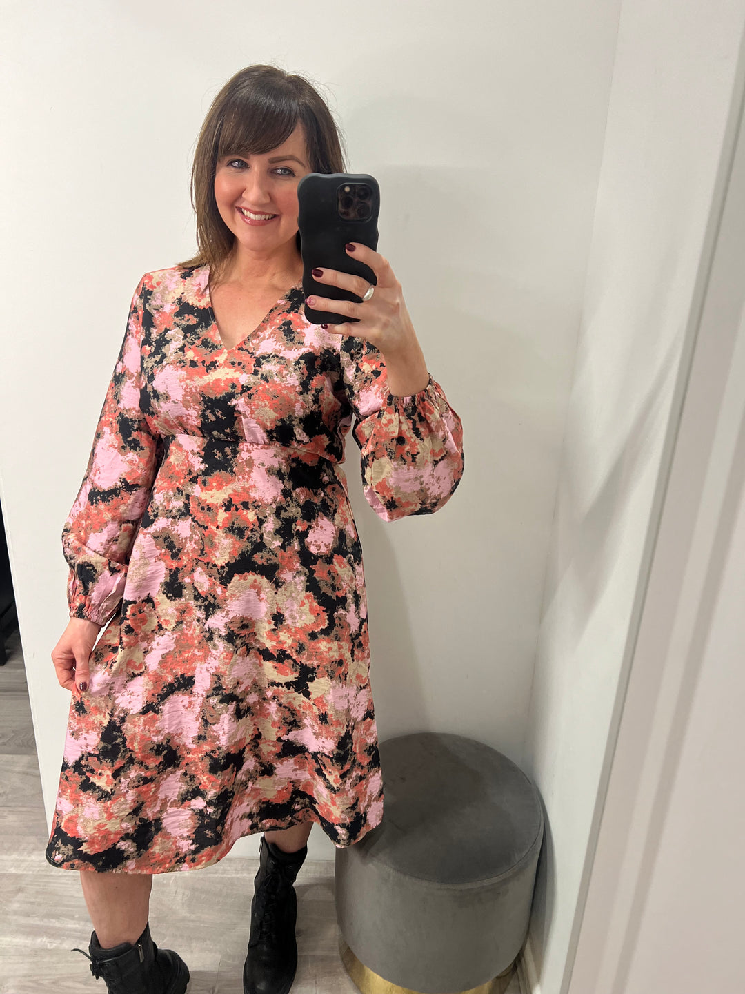 Ibine V Neck Dress - Size 10 & 12