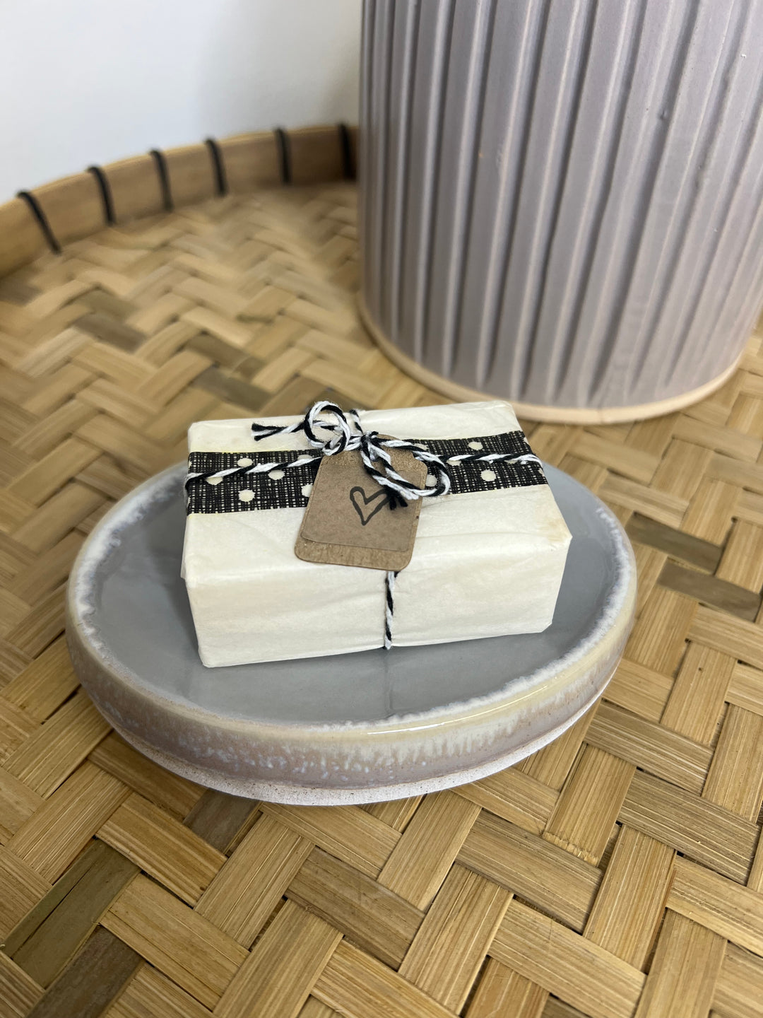 Grey Ombre Soap Dish