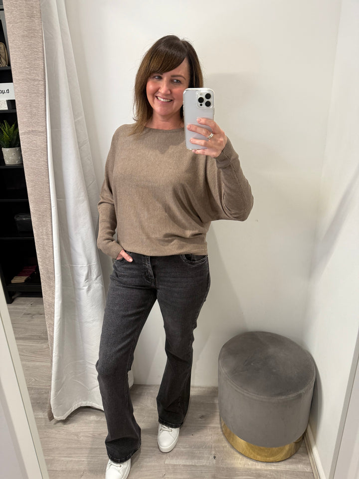 Morla Jumper - Walnut Melange