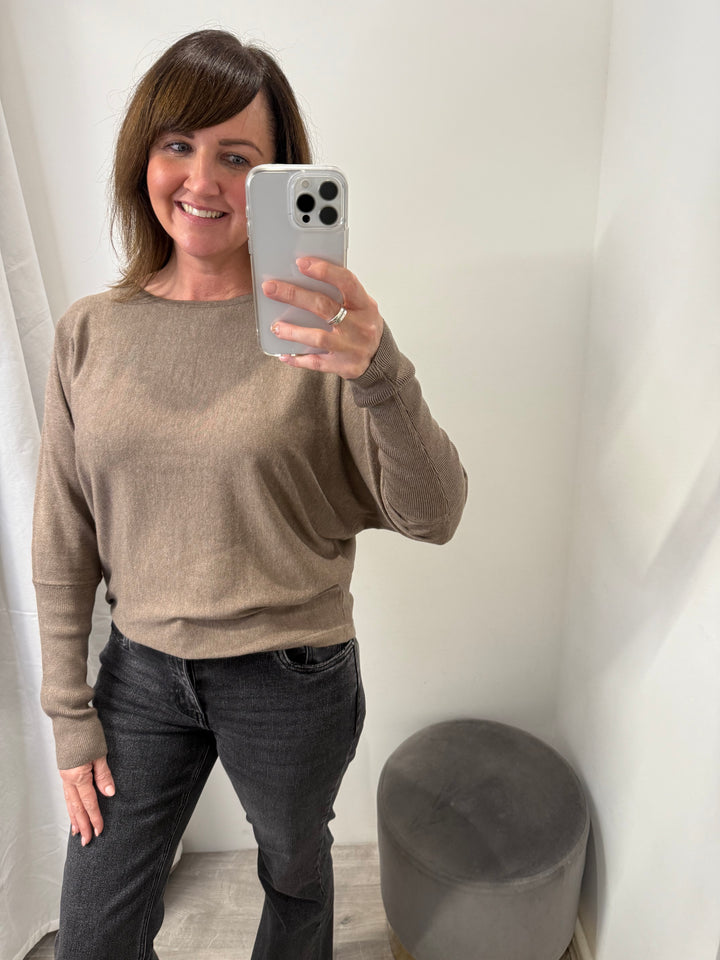 Morla Jumper - Walnut Melange