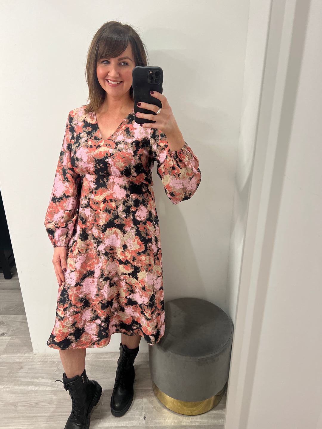 Ibine V Neck Dress - Size 10 & 12