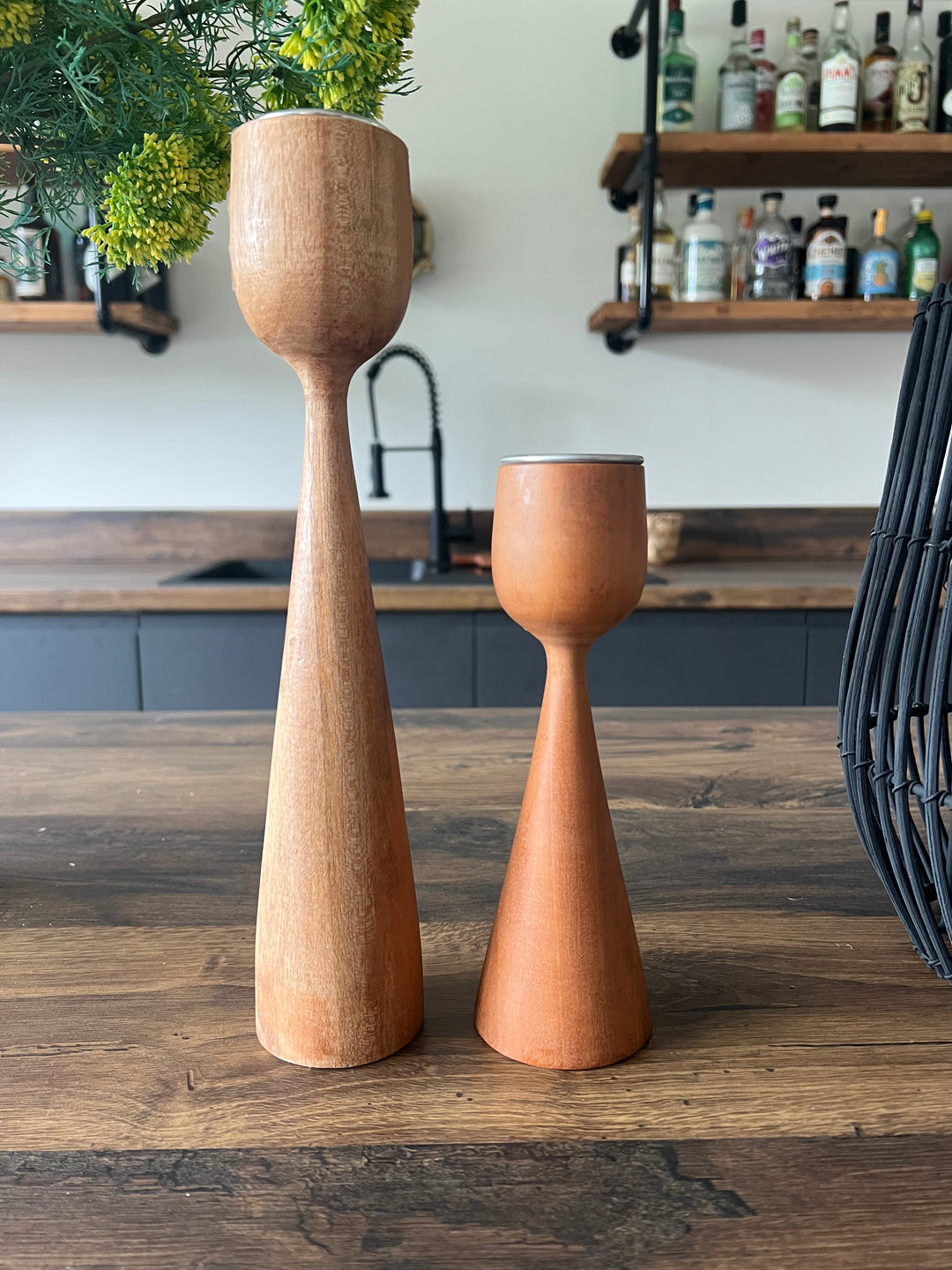 Wooden Tealight Holder - Small