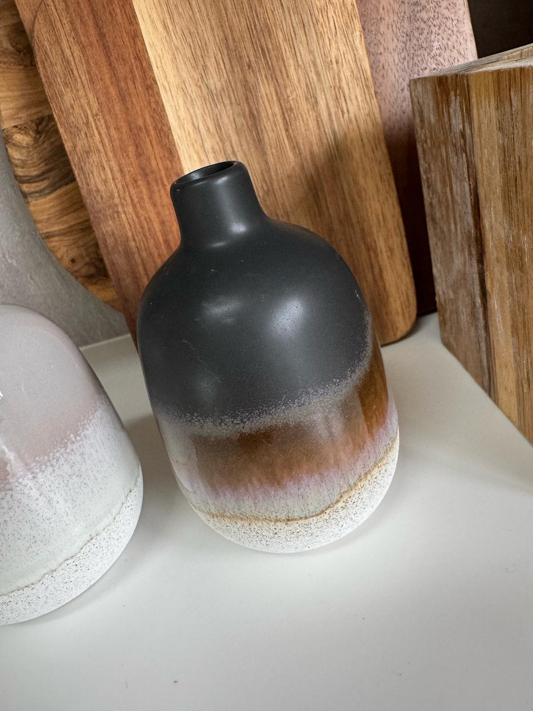 Black Ombre Vase