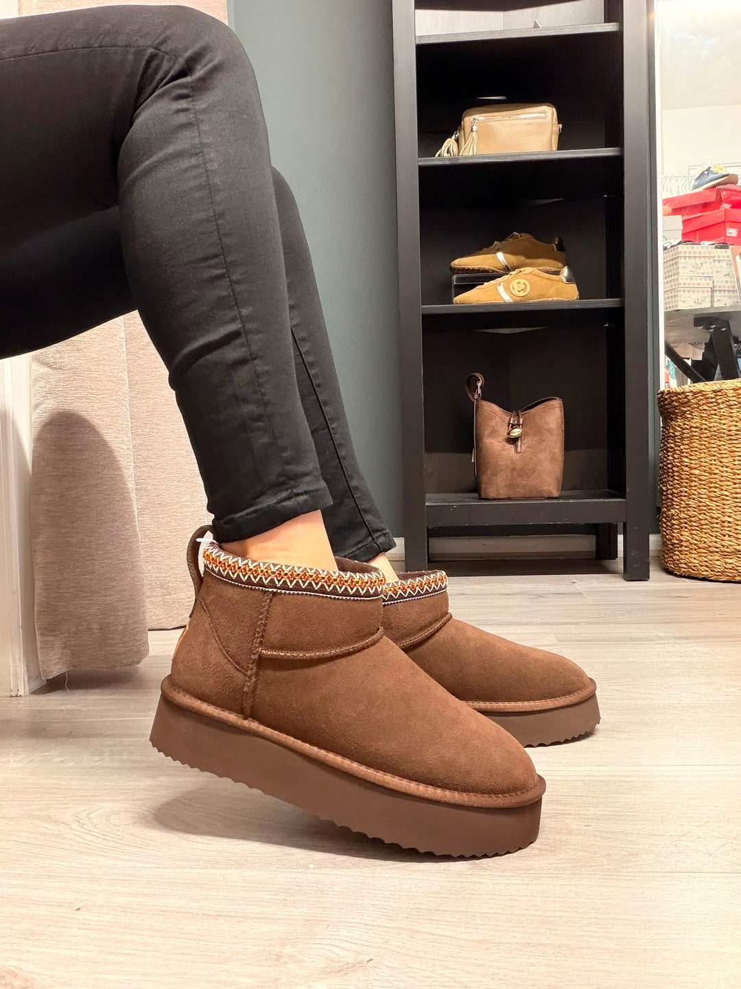 Carmela Ayla Boots - Chocolate