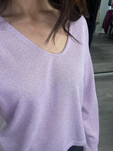 Load image into Gallery viewer, Sif V Neck Pullover - Orchid Bloom
