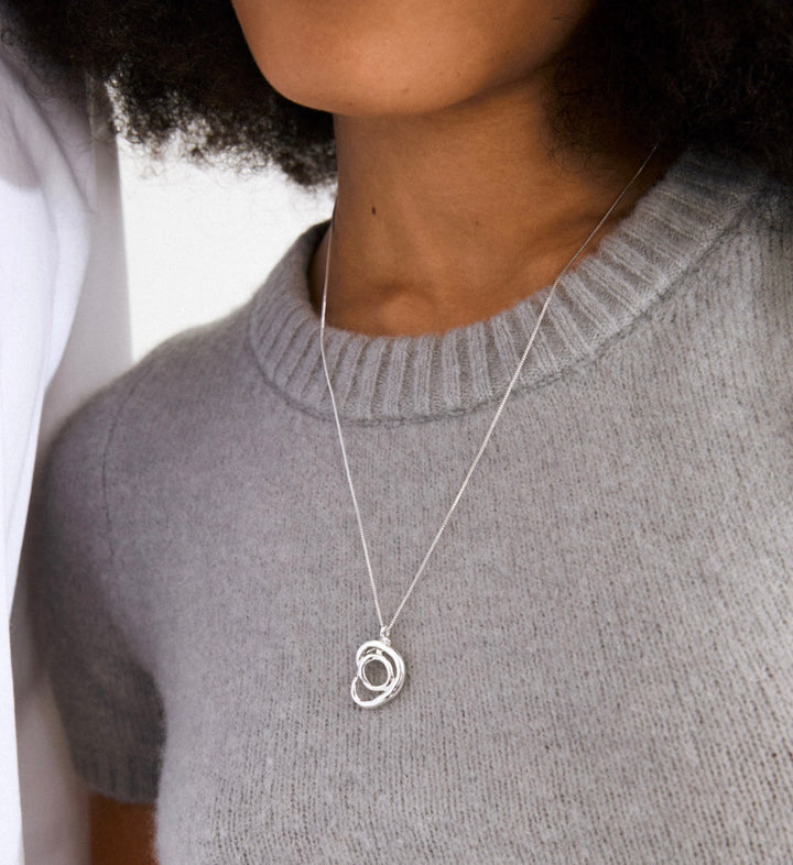 Diego Necklace - Silver Plated