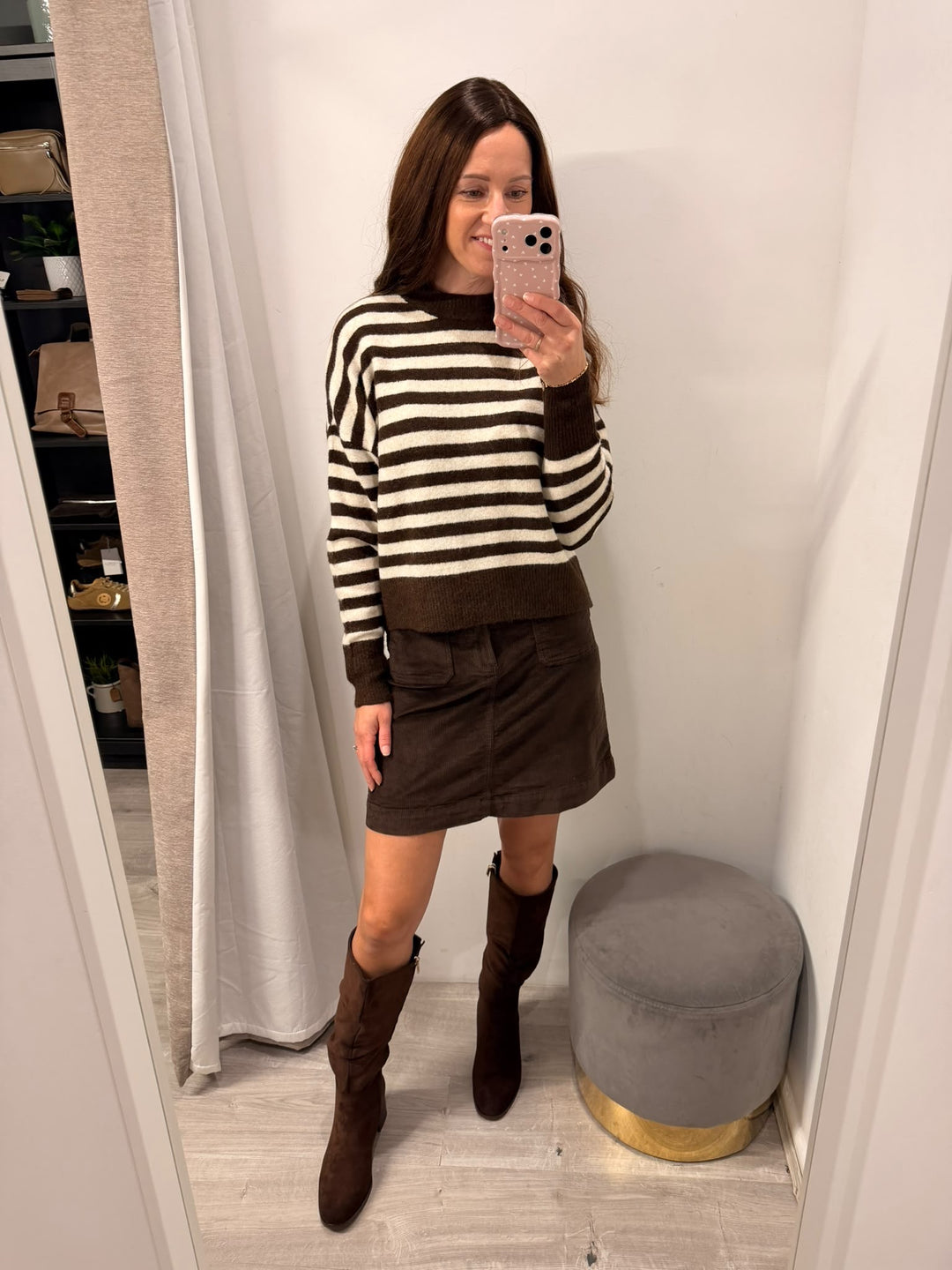 Omea Jumper - Java Stripe