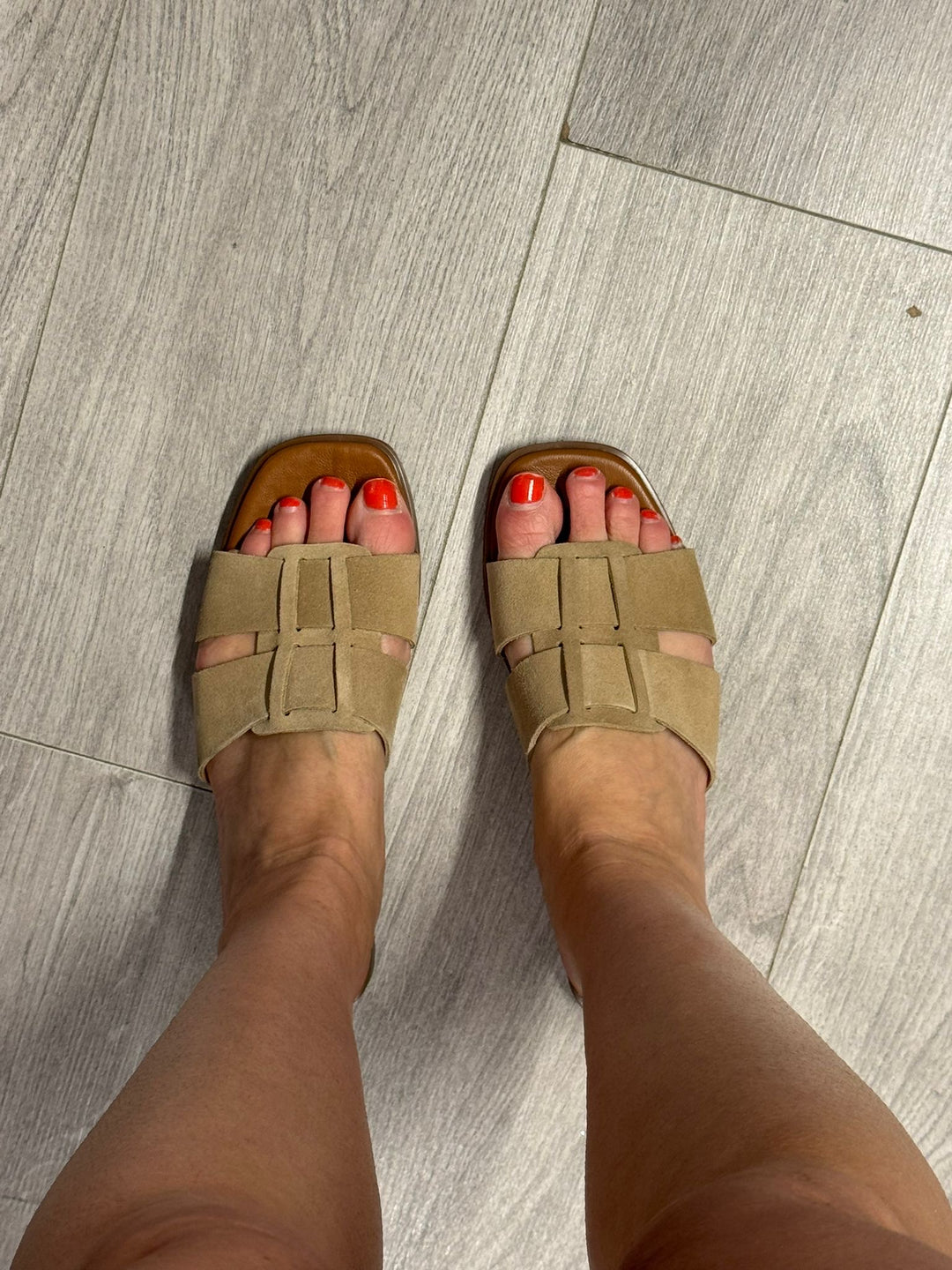 Arena Suede Sandals
