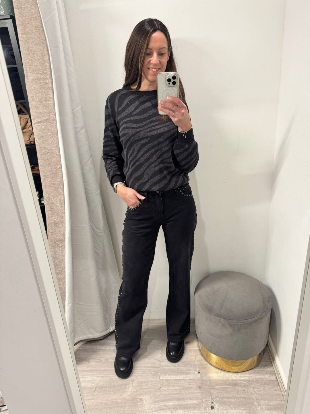 Toxik Kaia Studded Jeans