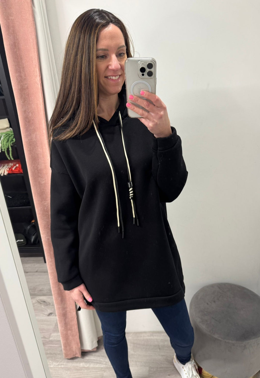 Reyah Hoodie - Black