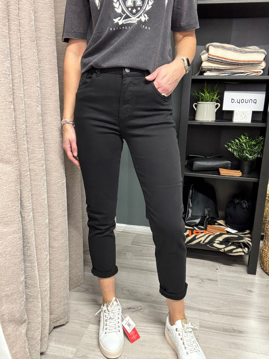 Toxik Boyfriend Jeans - Black