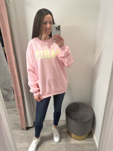 Load image into Gallery viewer, &#39;Paris&#39; Sweatshirt - Pink/Yellow
