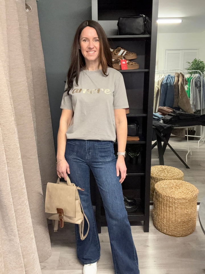 Solko T-Shirt - Gray Flannel