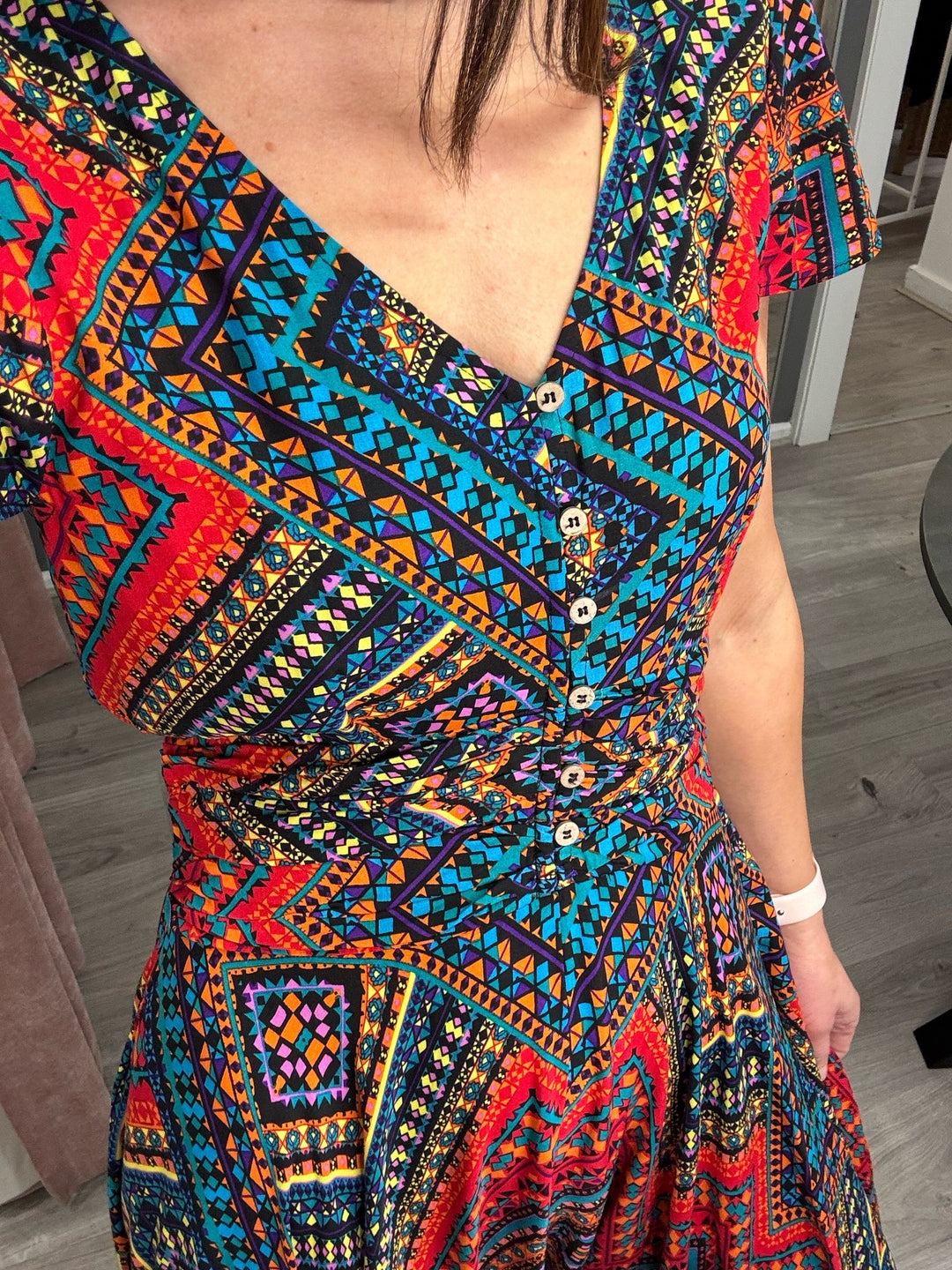 Sophia Dress - Red