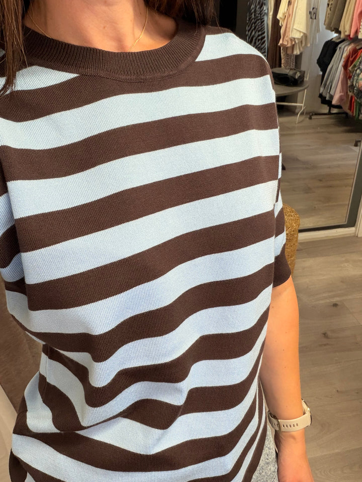 Morla T-shirt - Java/Blue