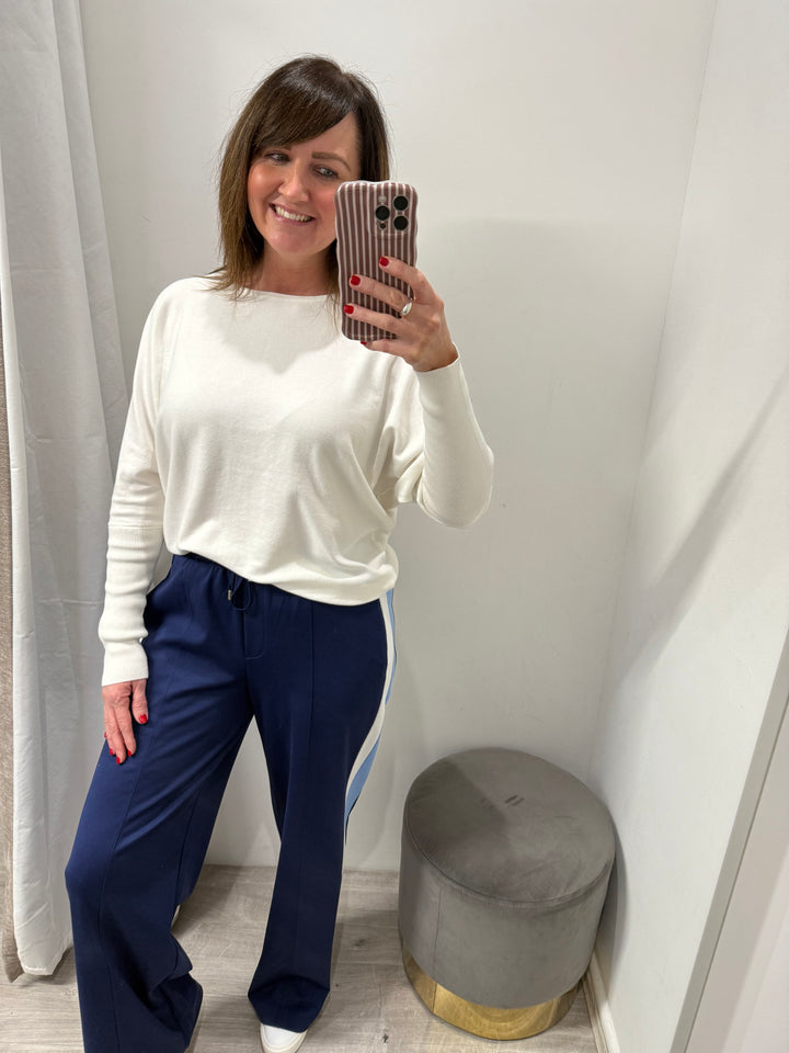 Rizetta Track Pants - Medieval Blue