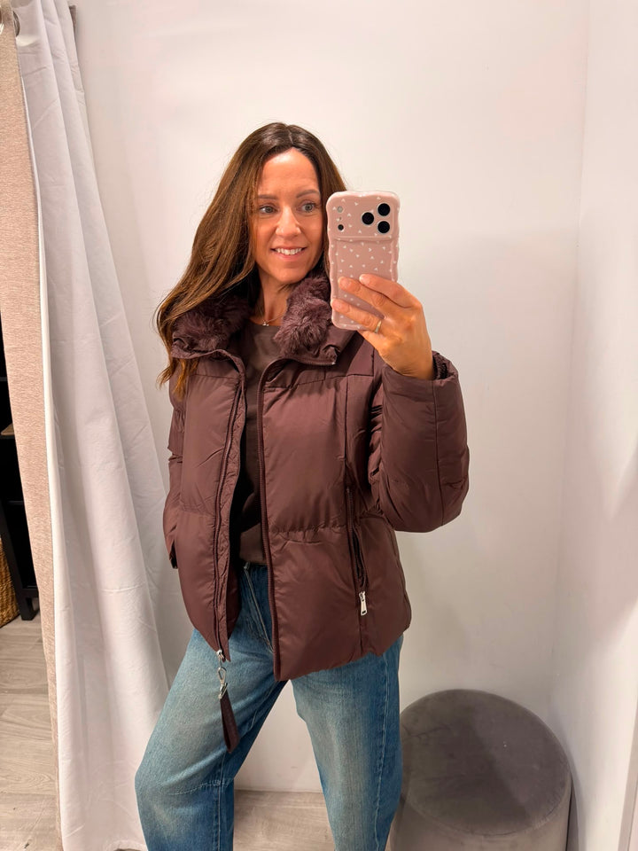 Joni Coat - Fudge Cloak