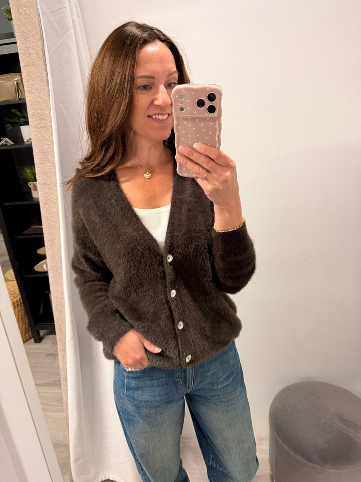 Brula Cardigan - Chocolate Torte