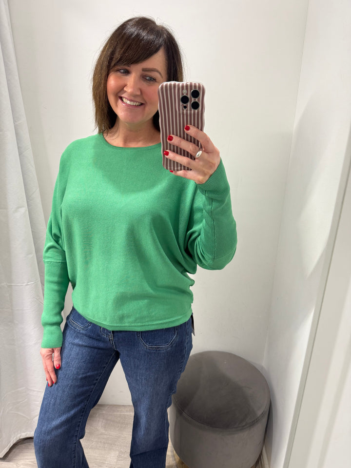 Morla Batwing Jumper - Leprechaun