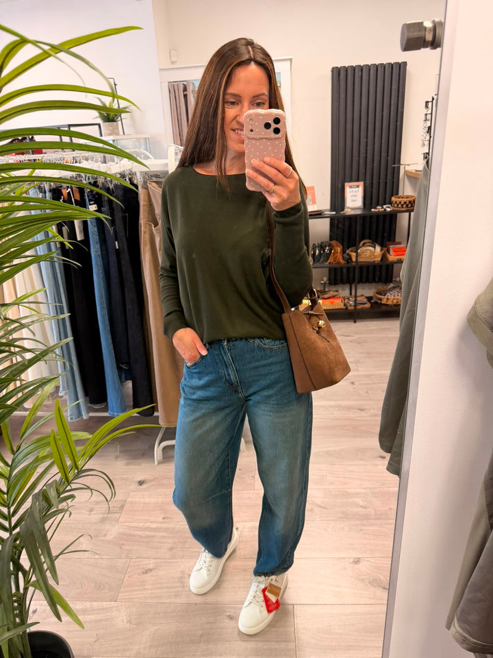 Morla Batwing Jumper - Rosin