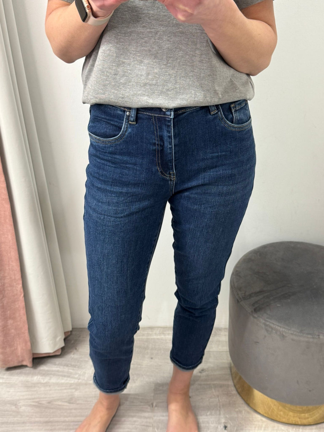 Toxik Boyfriend Jeans - Dark Wash