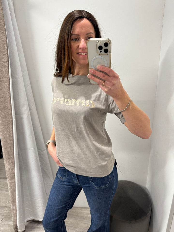 Solko T-Shirt - Gray Flannel