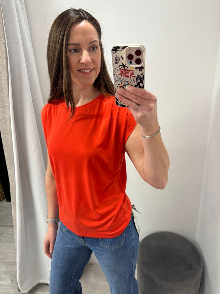 Lisken Top - Fiery Red
