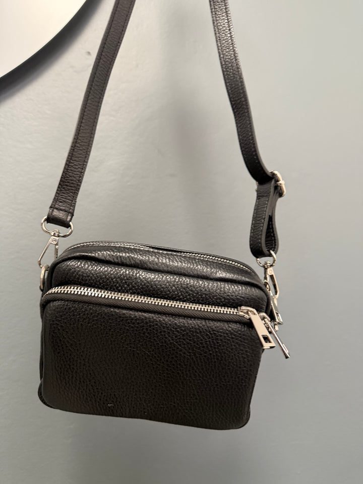 Etta Leather Bag - Black