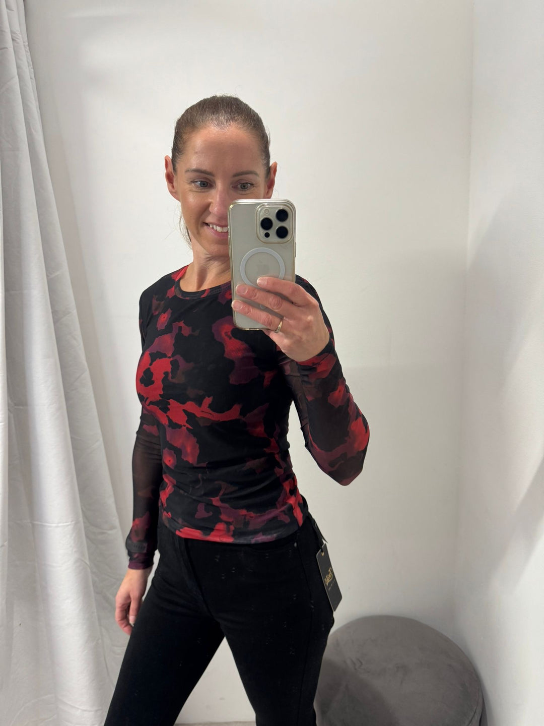 Paloma Mesh Top - Barbados