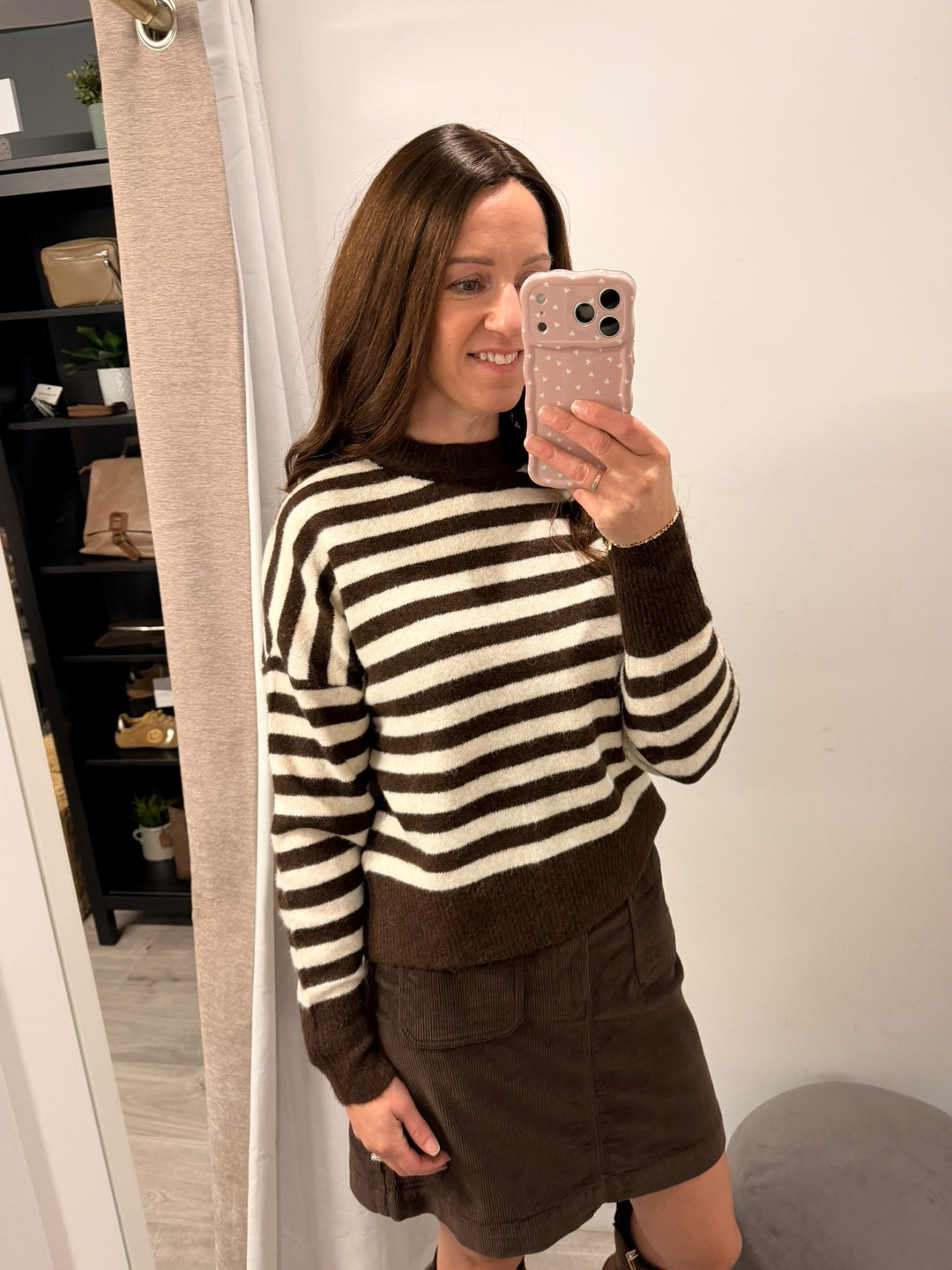 Omea Jumper - Java Stripe