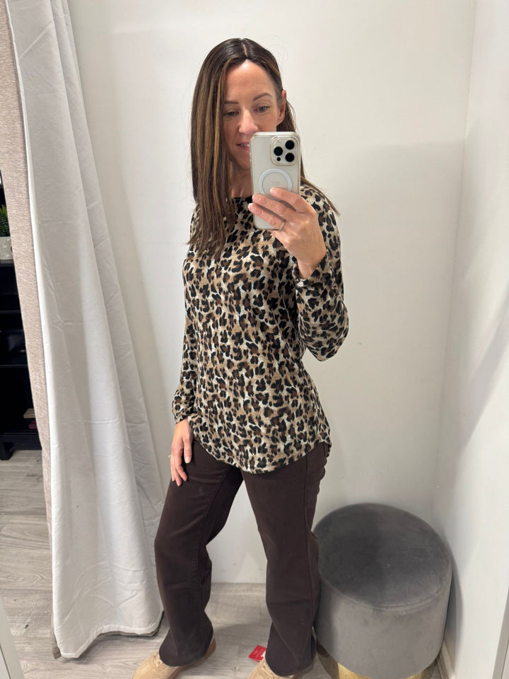 Tocada Wide Leg Jeans - Chocolate