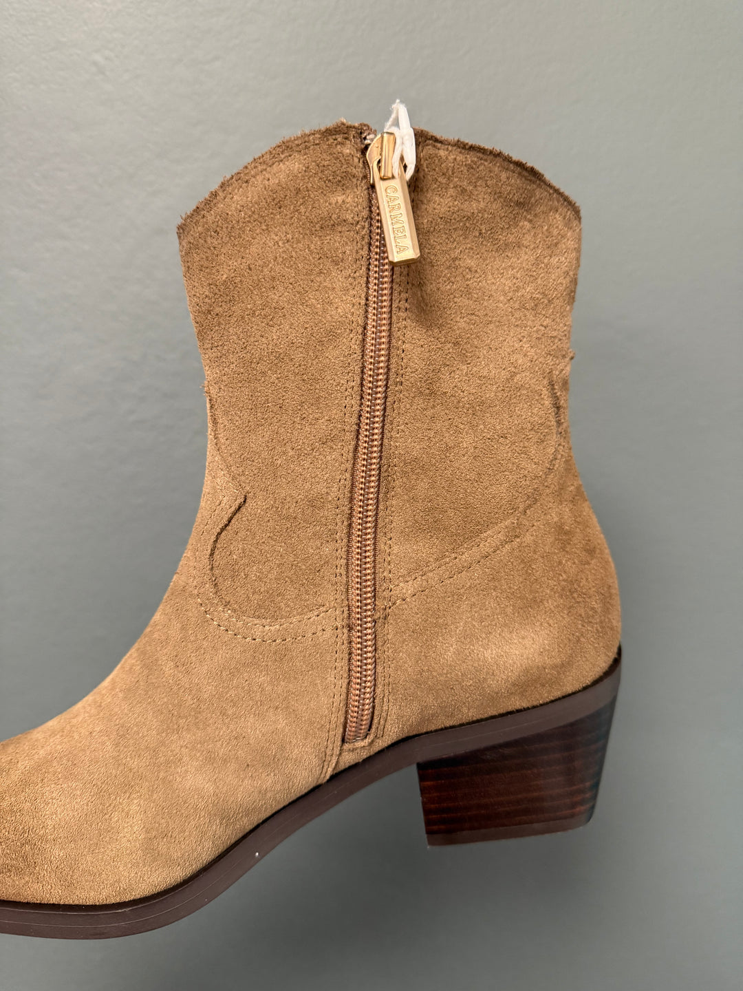 Carmela Cowboy Ankle Boots