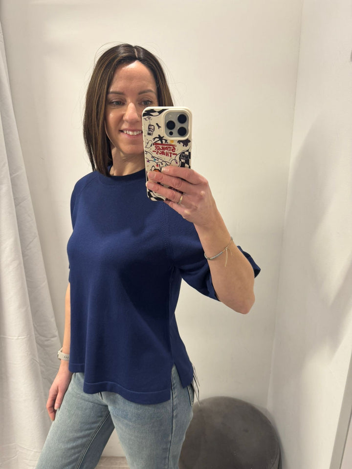 Morla T-shirt - Medieval Blue