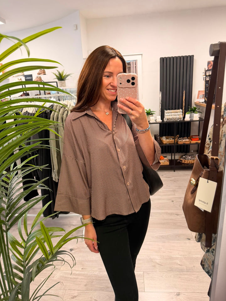 Lucia Shirt - Taupe