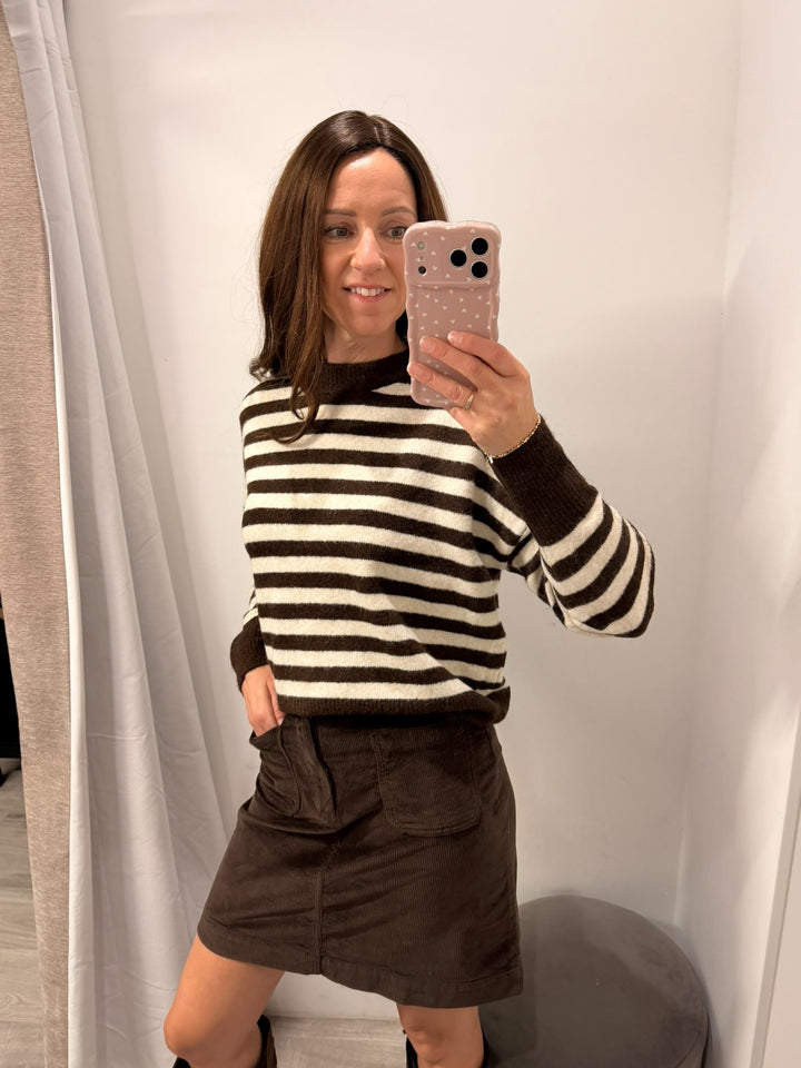 Omea Jumper - Java Stripe