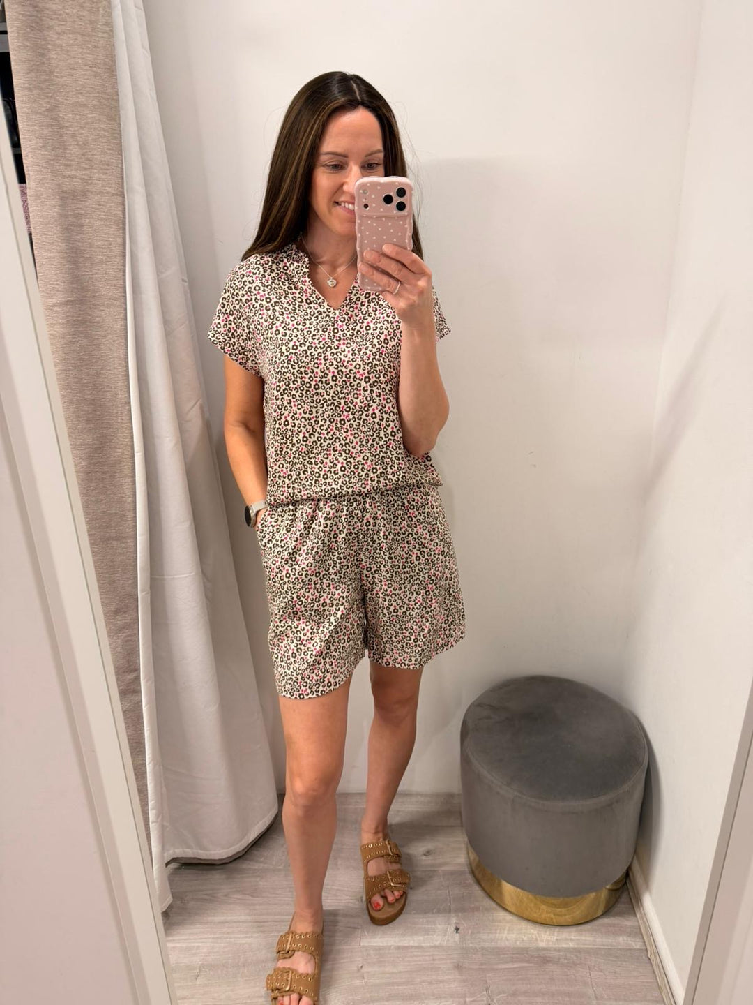 Aya Shorts - Leopard