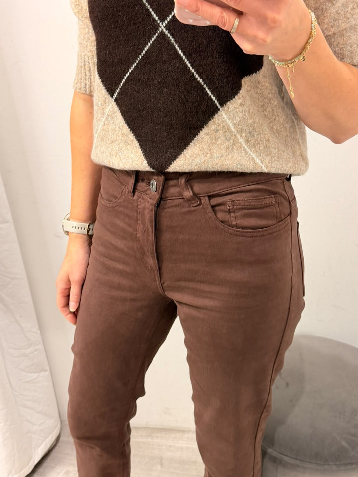 Ziggy Raven Cropped Jeans - Java