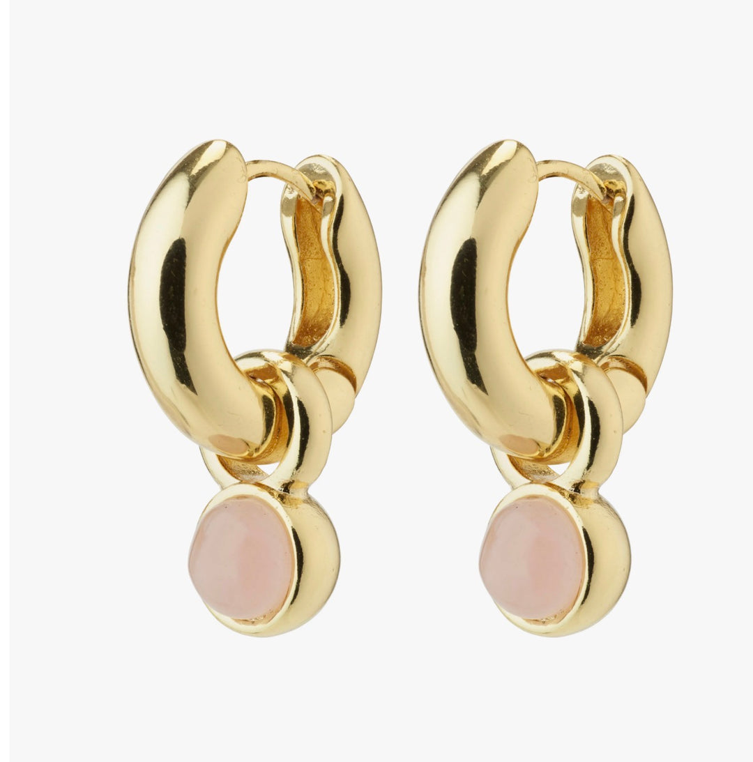 Evah Hoop Earrings - Gold Plated