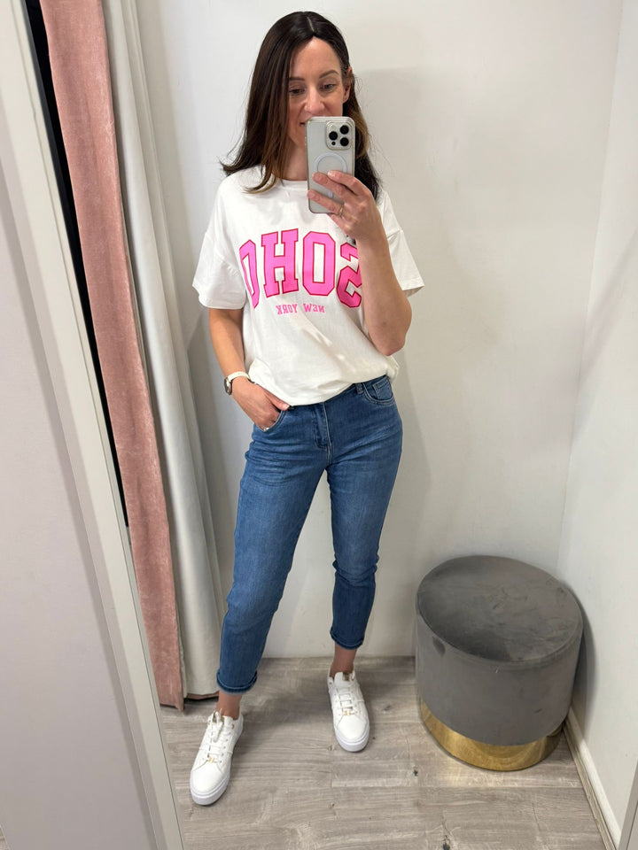 Toxik Boyfriend Jeans - Mid Wash