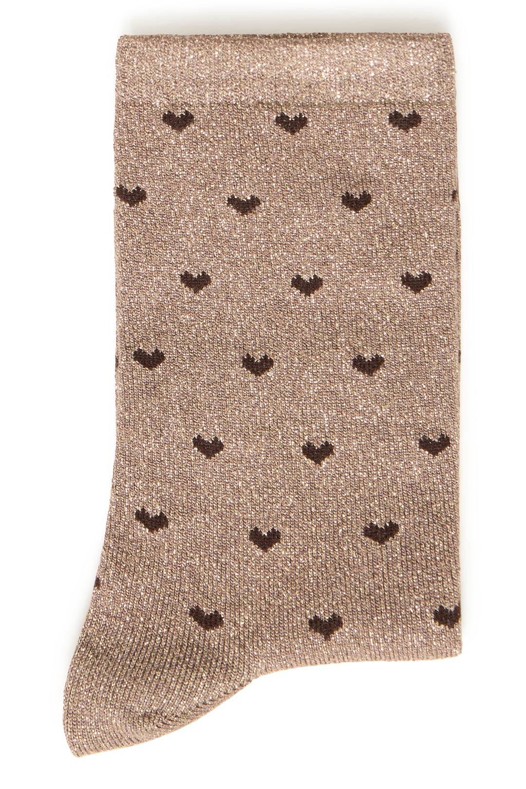 Vlini Socks - Gold Hearts