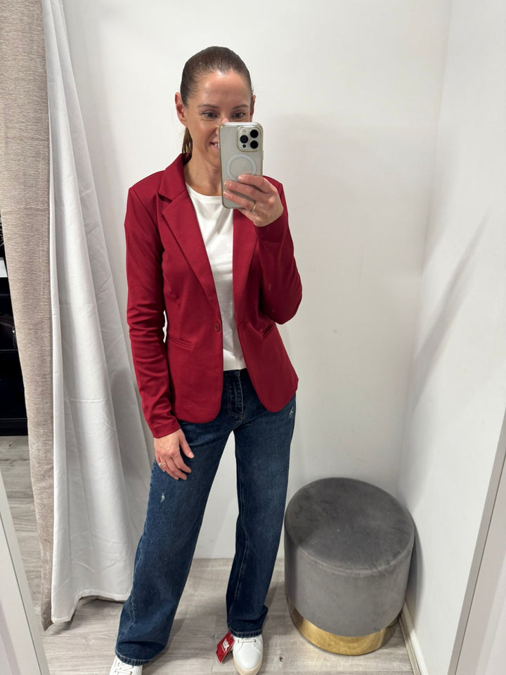 Kate Blazer - Biking Red