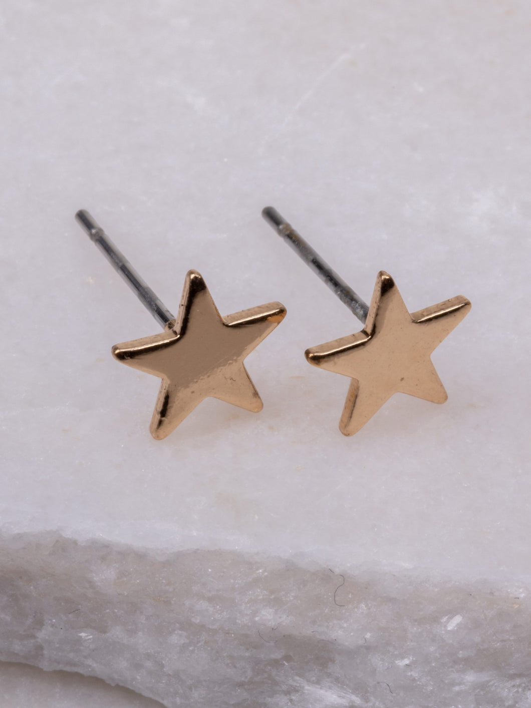 Louisiana Star Earrings - Gold