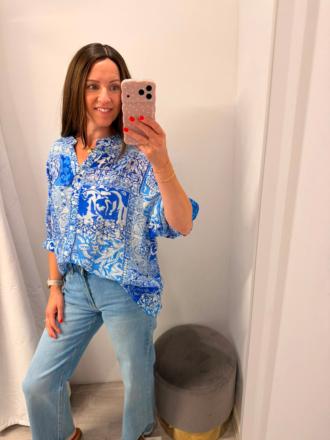 Maria Shirt - Blue