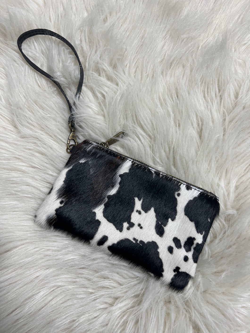 Etta Mini Pouch Bag - Cow