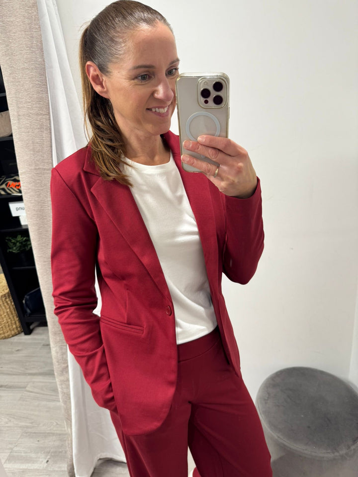 Kate Blazer - Biking Red